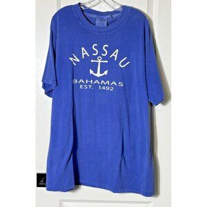 US Vintage Nassau Bahamas‎ Short Sleeve Tshirt Adult XL